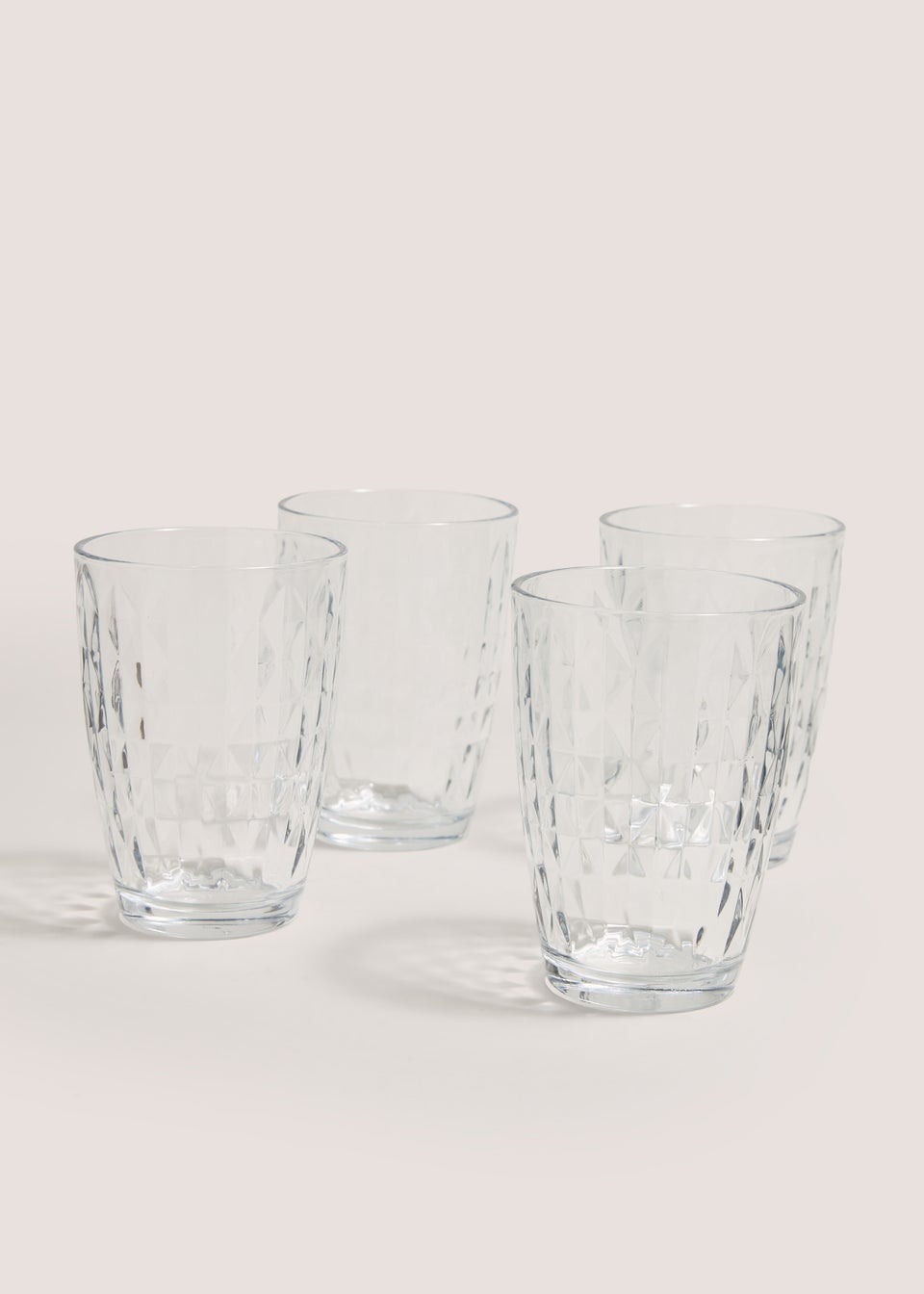 4 Pack Casablanca Long Glasses