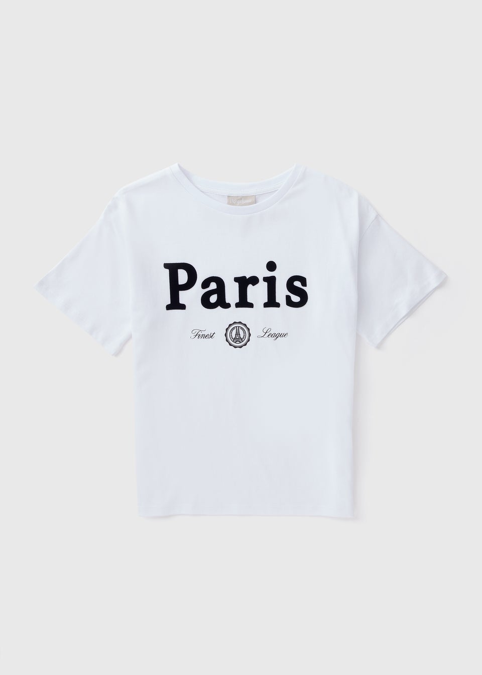 Girls White Paris Olympic T-Shirt (7-15yrs)