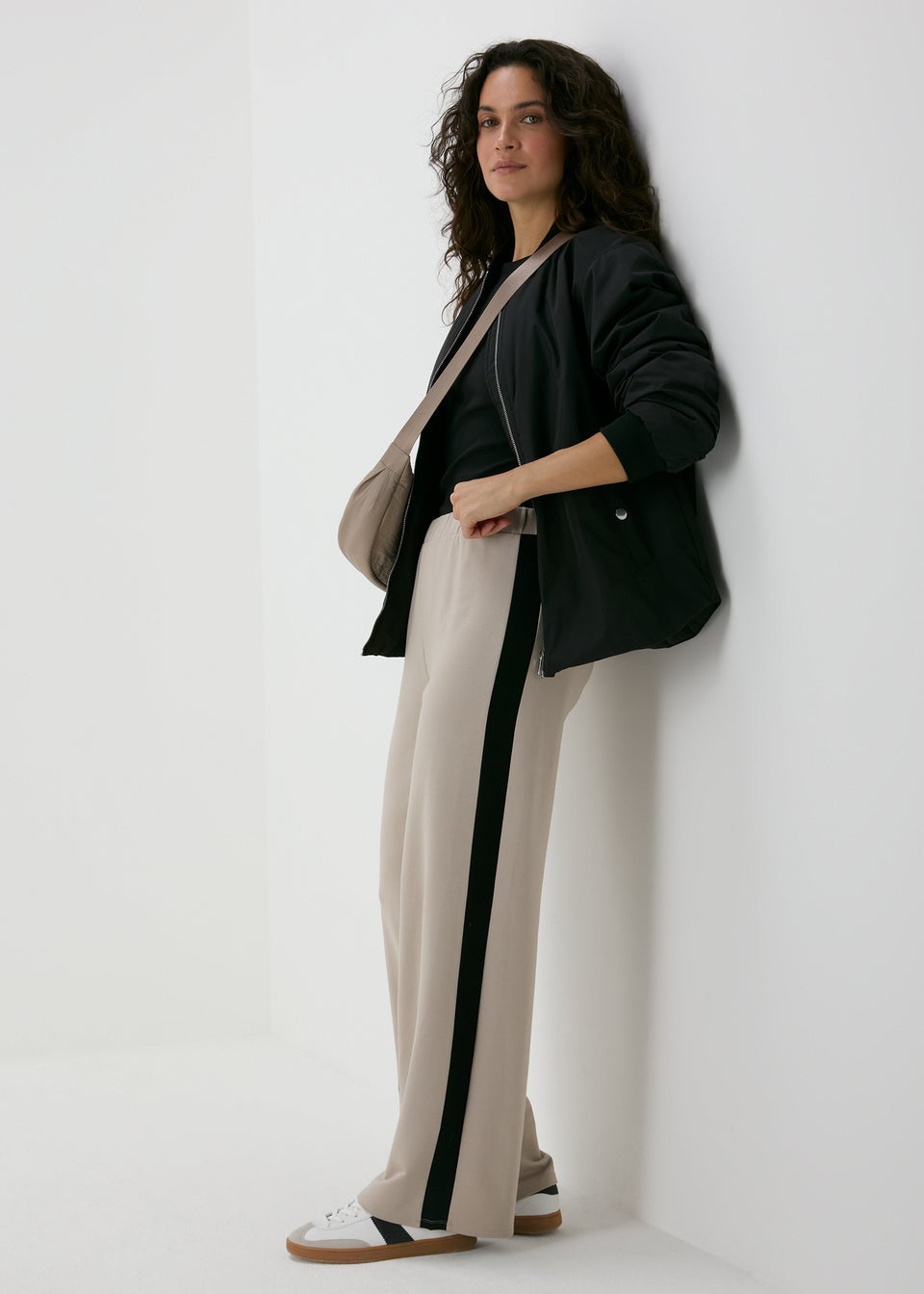 Matalan ladies striped trousers clearance