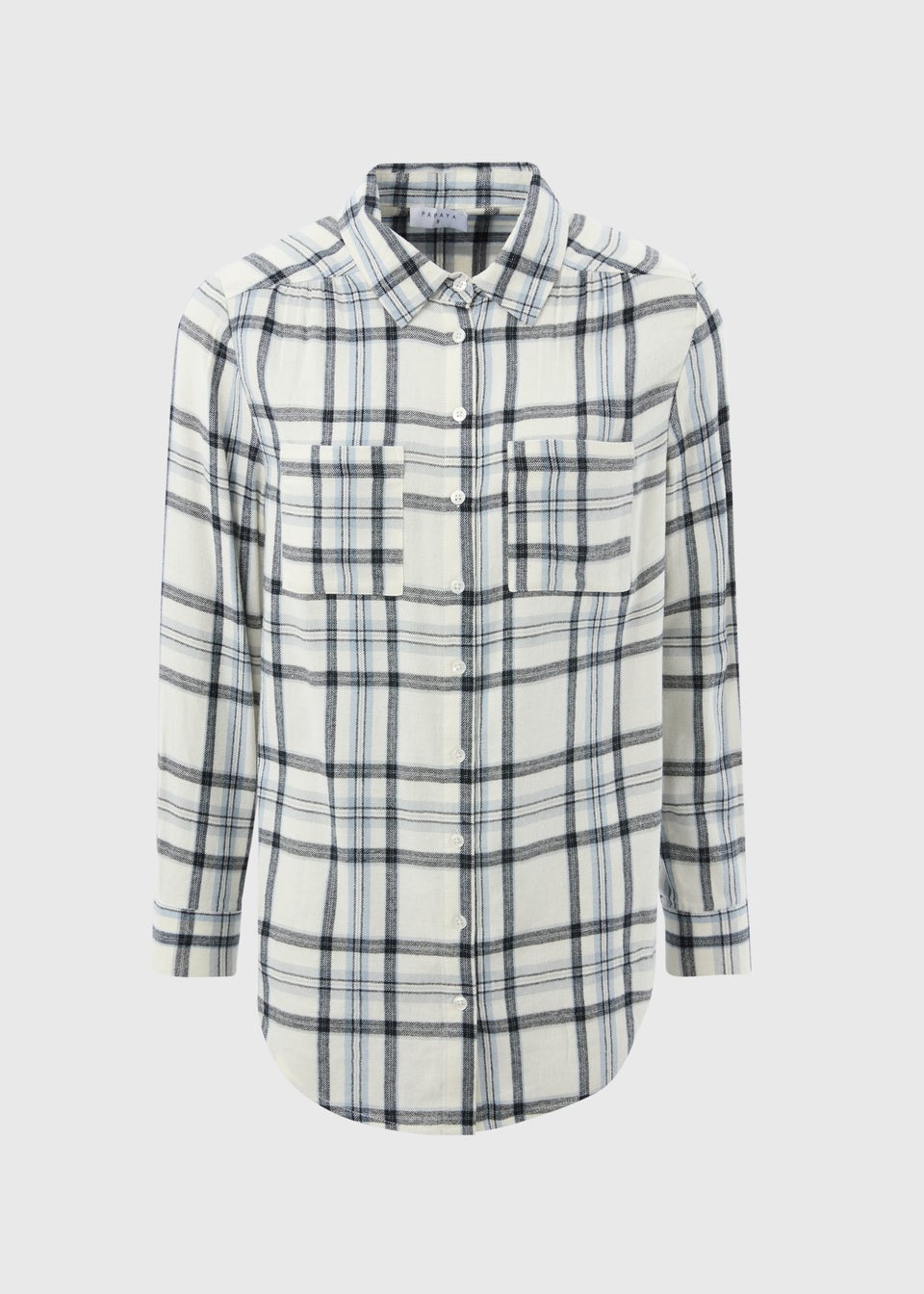 Cream Check Shirt