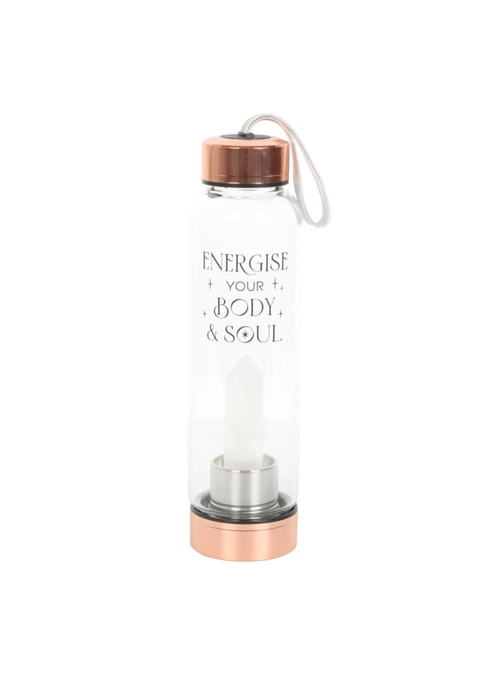 Something Different Clear Body And Soul Quartz Water Bottle