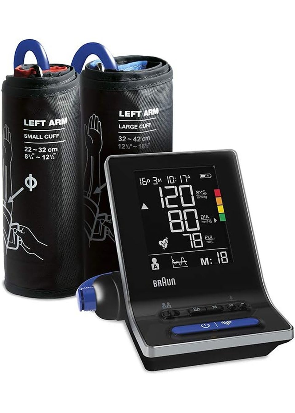 Braun Black ExactFit 5 Blood Pressure Monitor