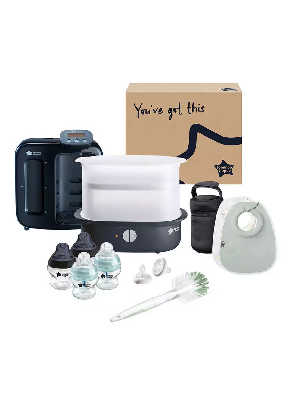 Tommee Tippee Black Ultimate Formula Feeding Kit