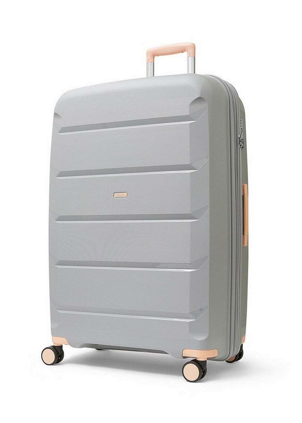 Rock Grey/Peach Tulum Suitcase