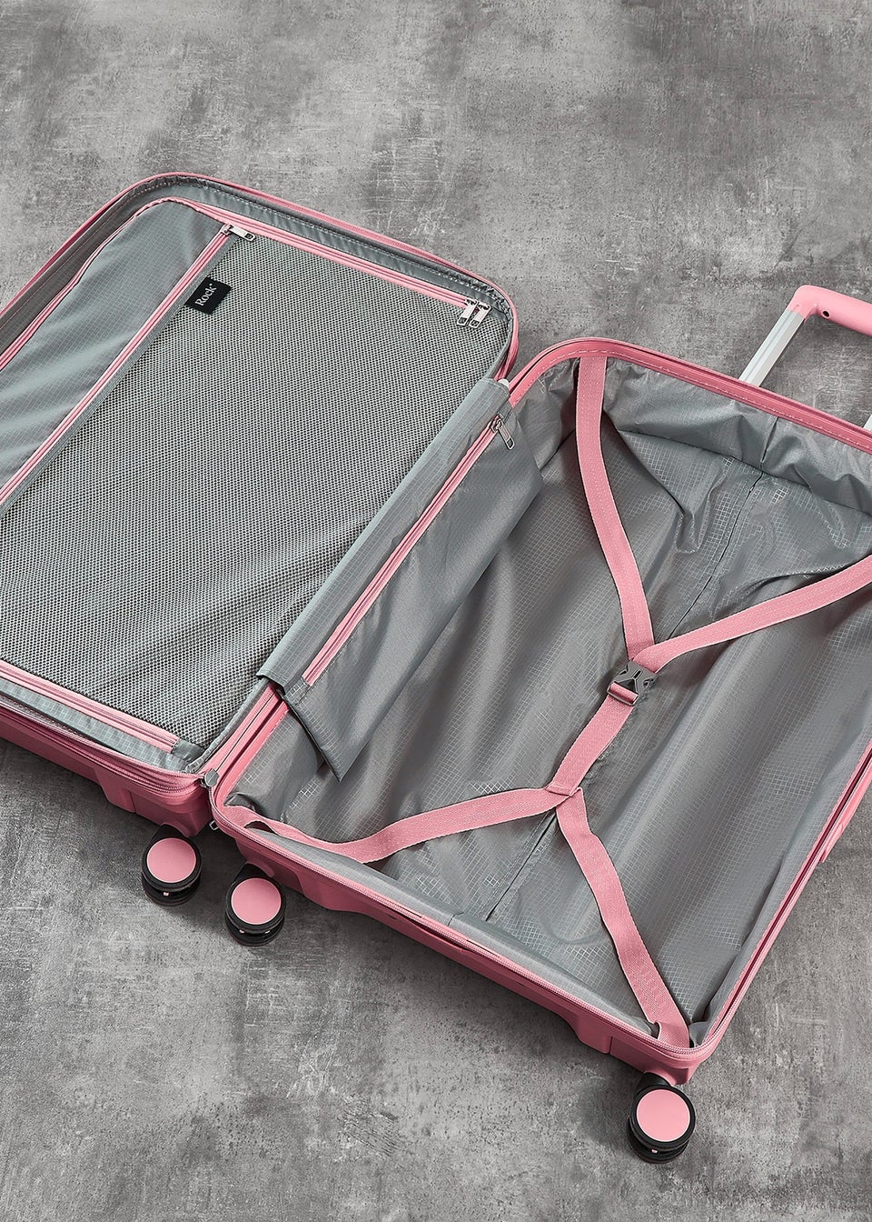 Rock Bubblegum Pink Tulum Suitcase