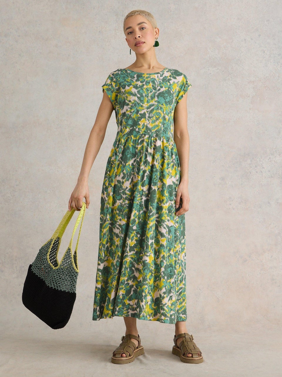 Addison Jerseykleid aus Baumwolle