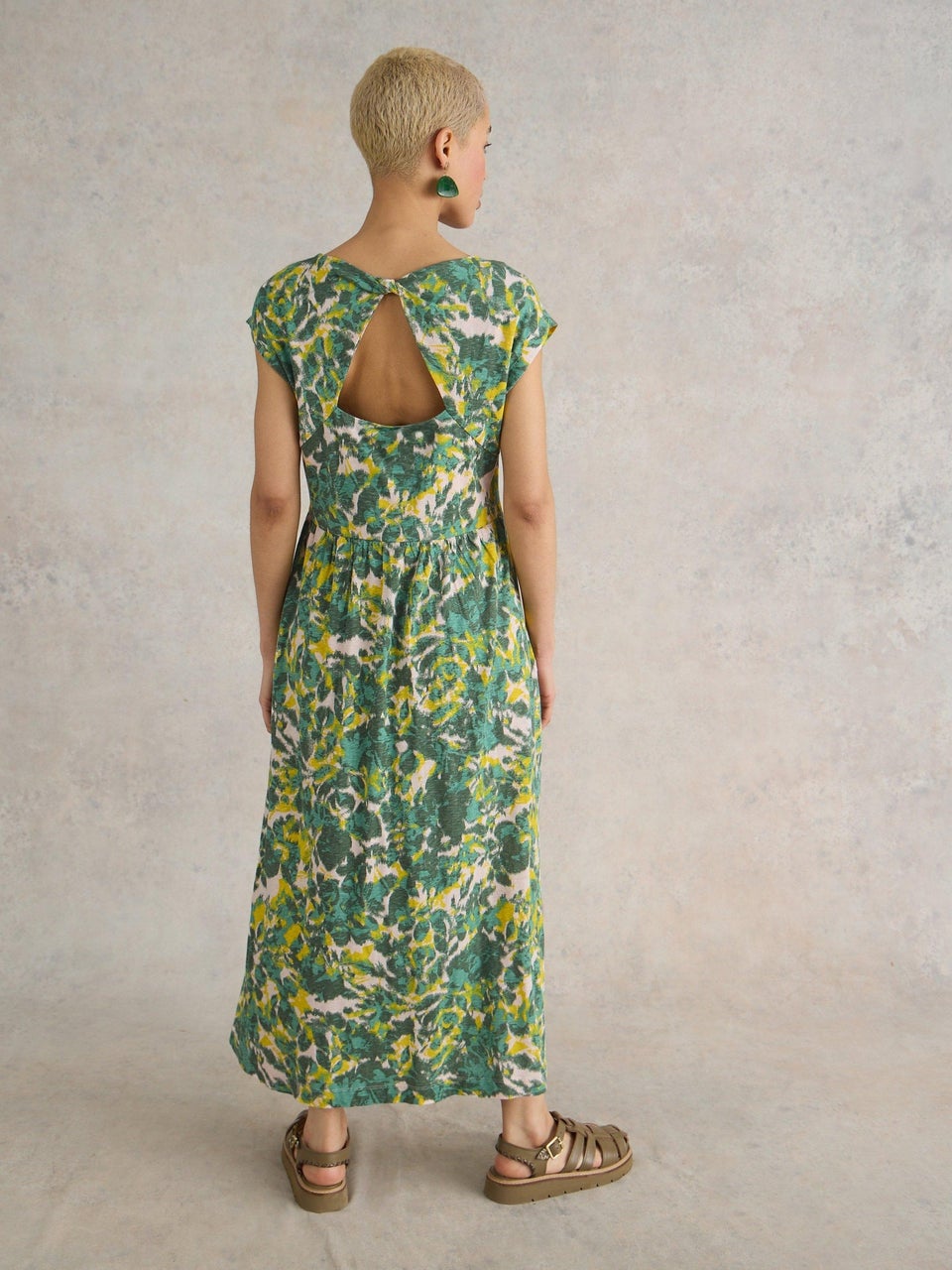 Addison Jerseykleid aus Baumwolle