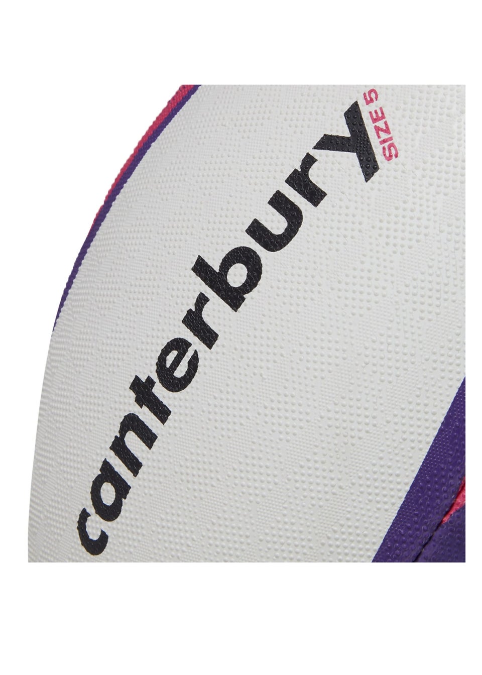 Canterbury White Mentre Rugby Ball