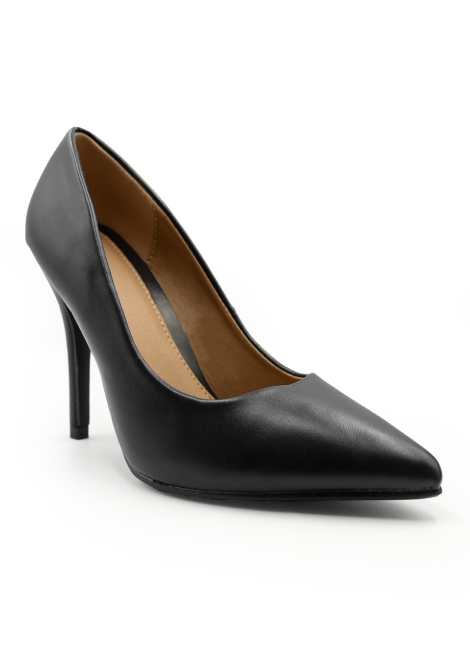 Where s That From Black Pu Leah Toe Pump High Heels Matalan