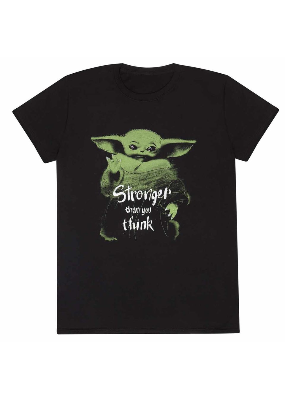 Star Wars Black Mandalorian Stronger Than You Think T-Shirt