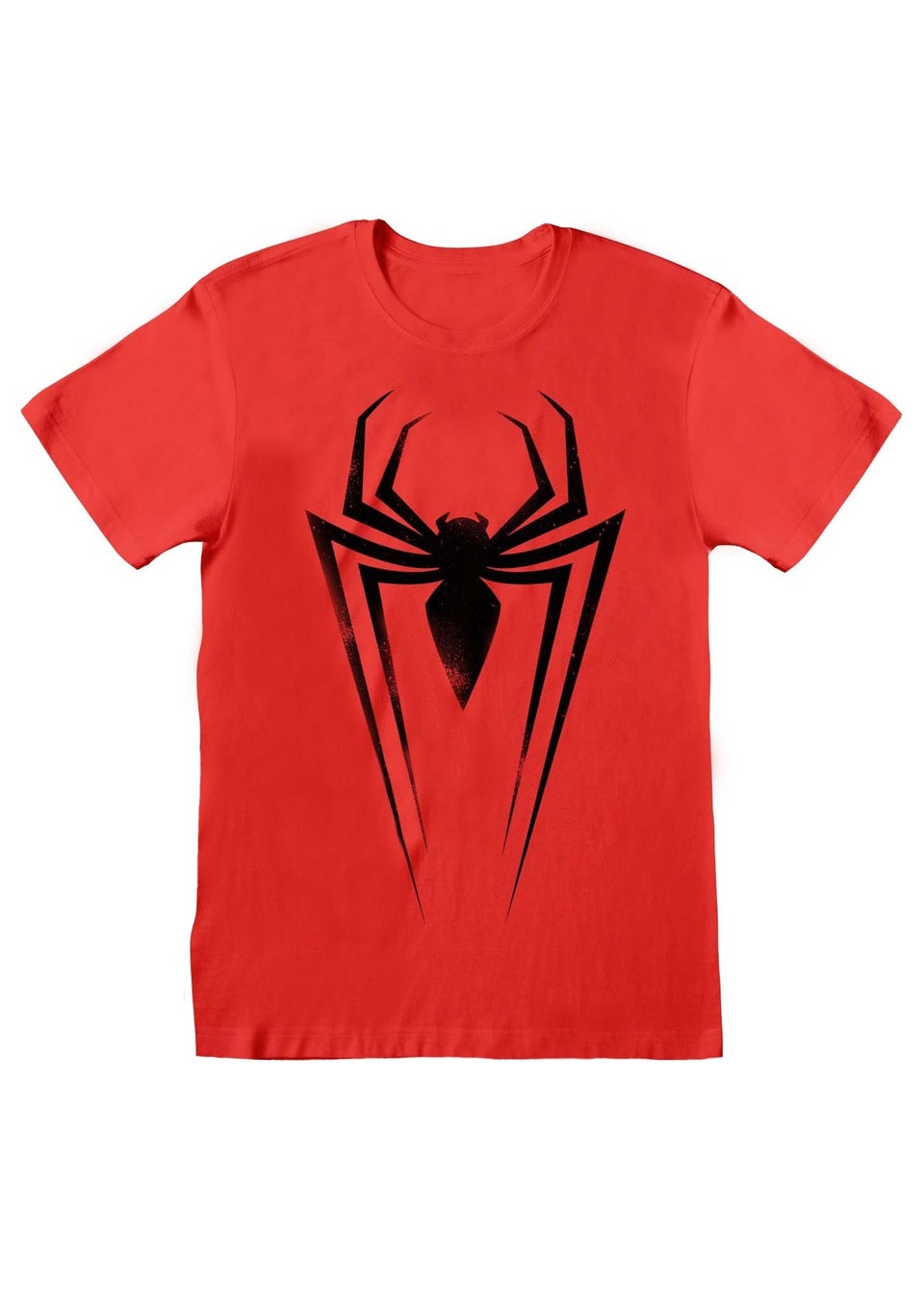 Marvel Black/Red Comics Spider-Man Symbols T-Shirt