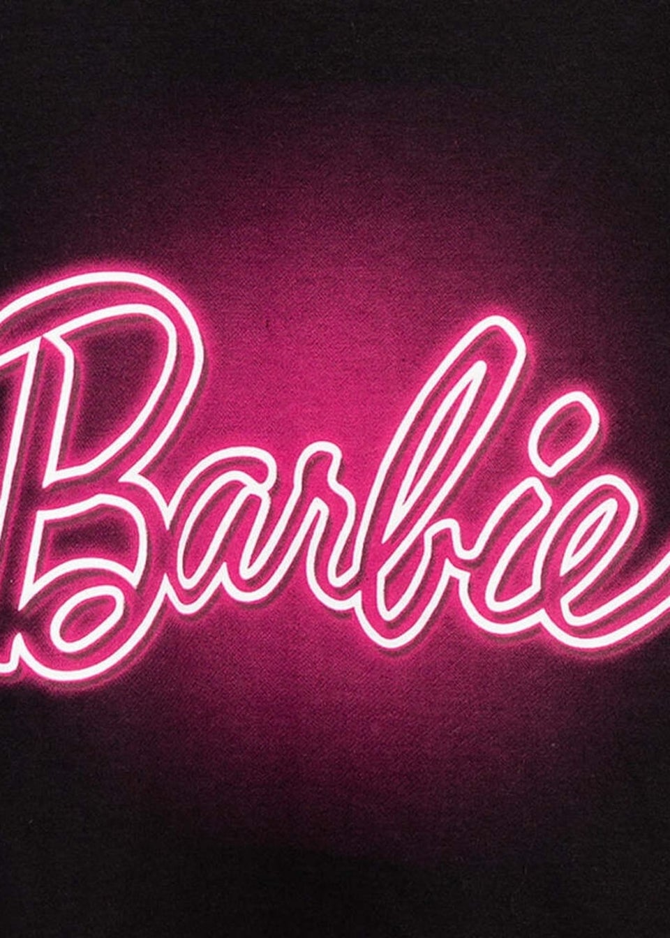 Barbie Black Crop Top