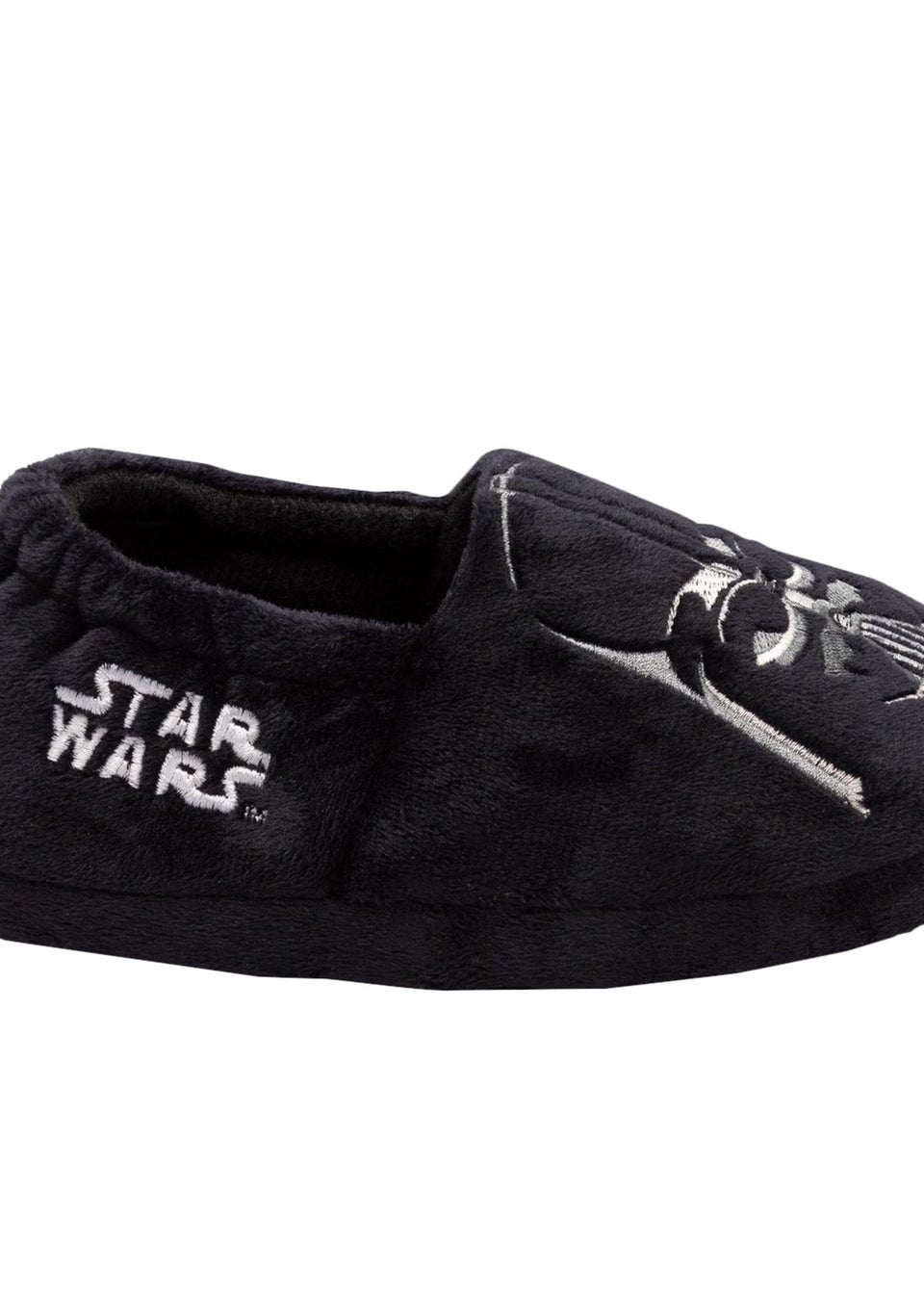 Star Wars Boys Black Darth Vader Slippers