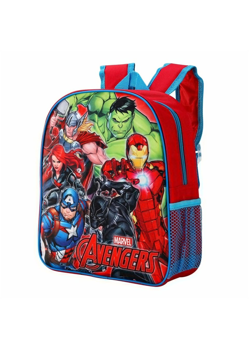 Marvel Avengers Kids Red Character Backpack