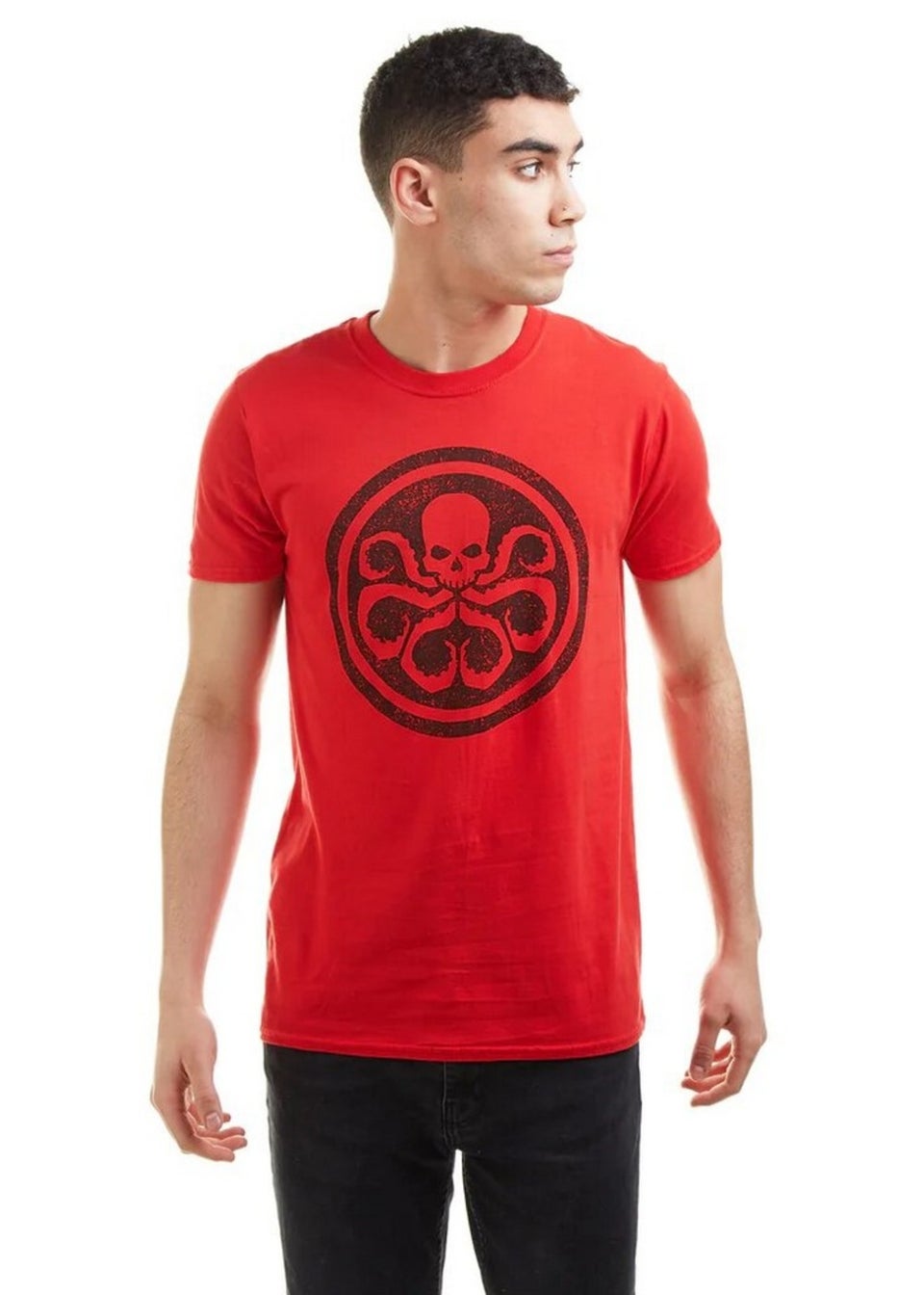 Marvel Red Hydra Logo T-Shirt