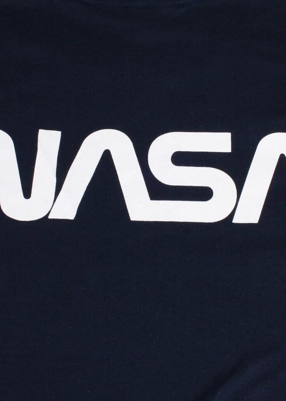NASA Navy Circle Logo T-Shirt