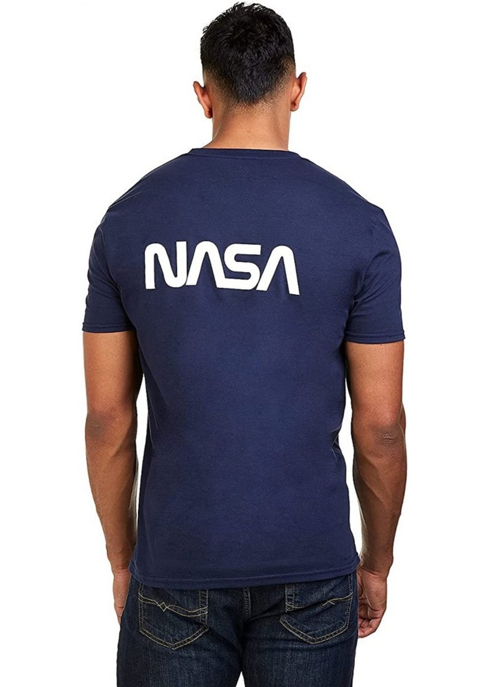 NASA Navy Circle Logo T-Shirt