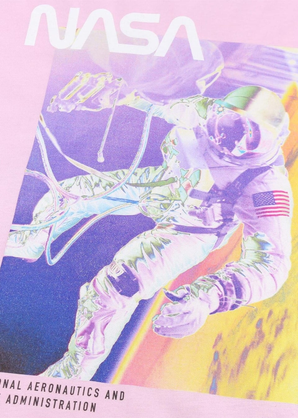 NASA Pink Astronaut T-Shirt