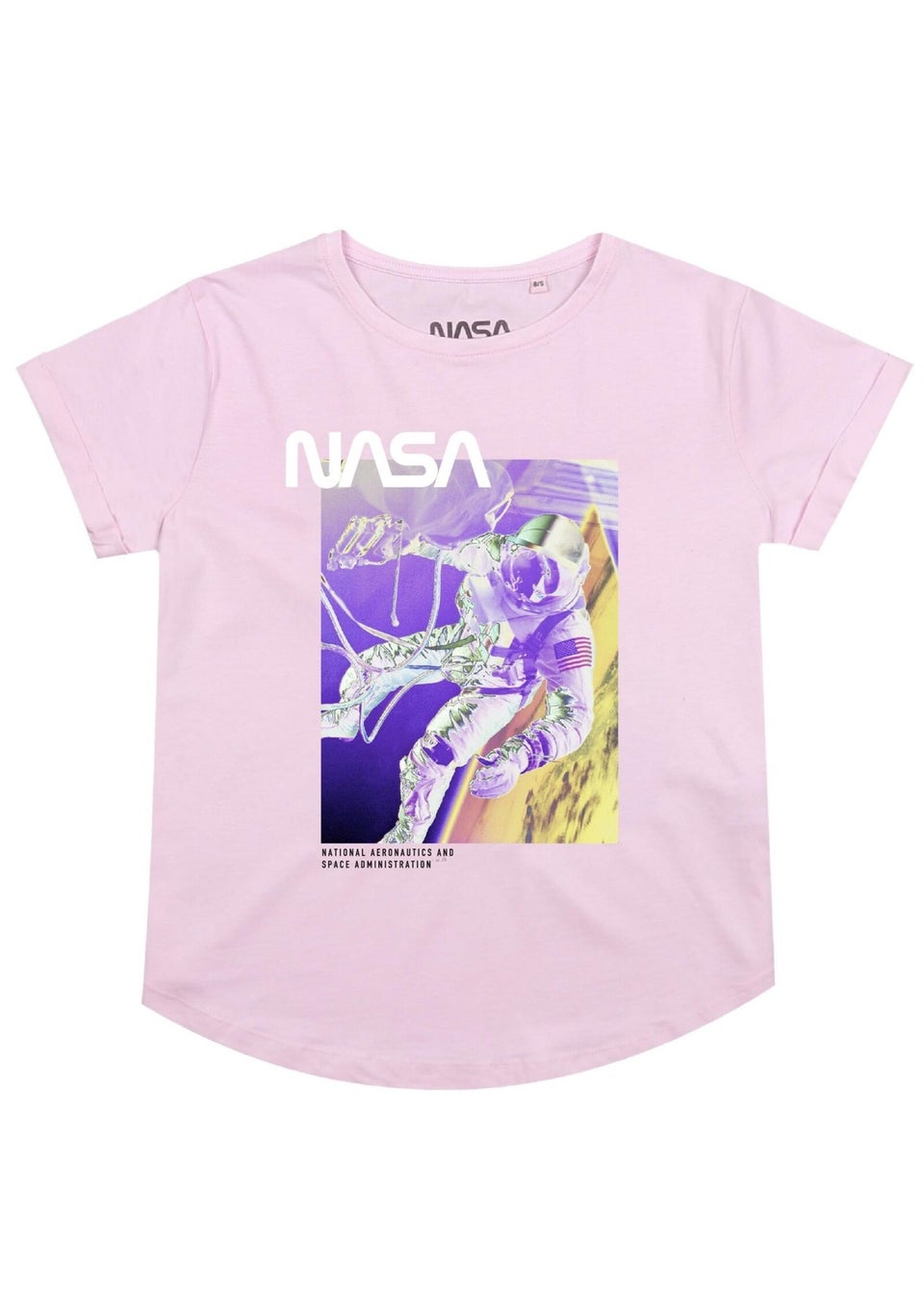 NASA Pink Astronaut T-Shirt
