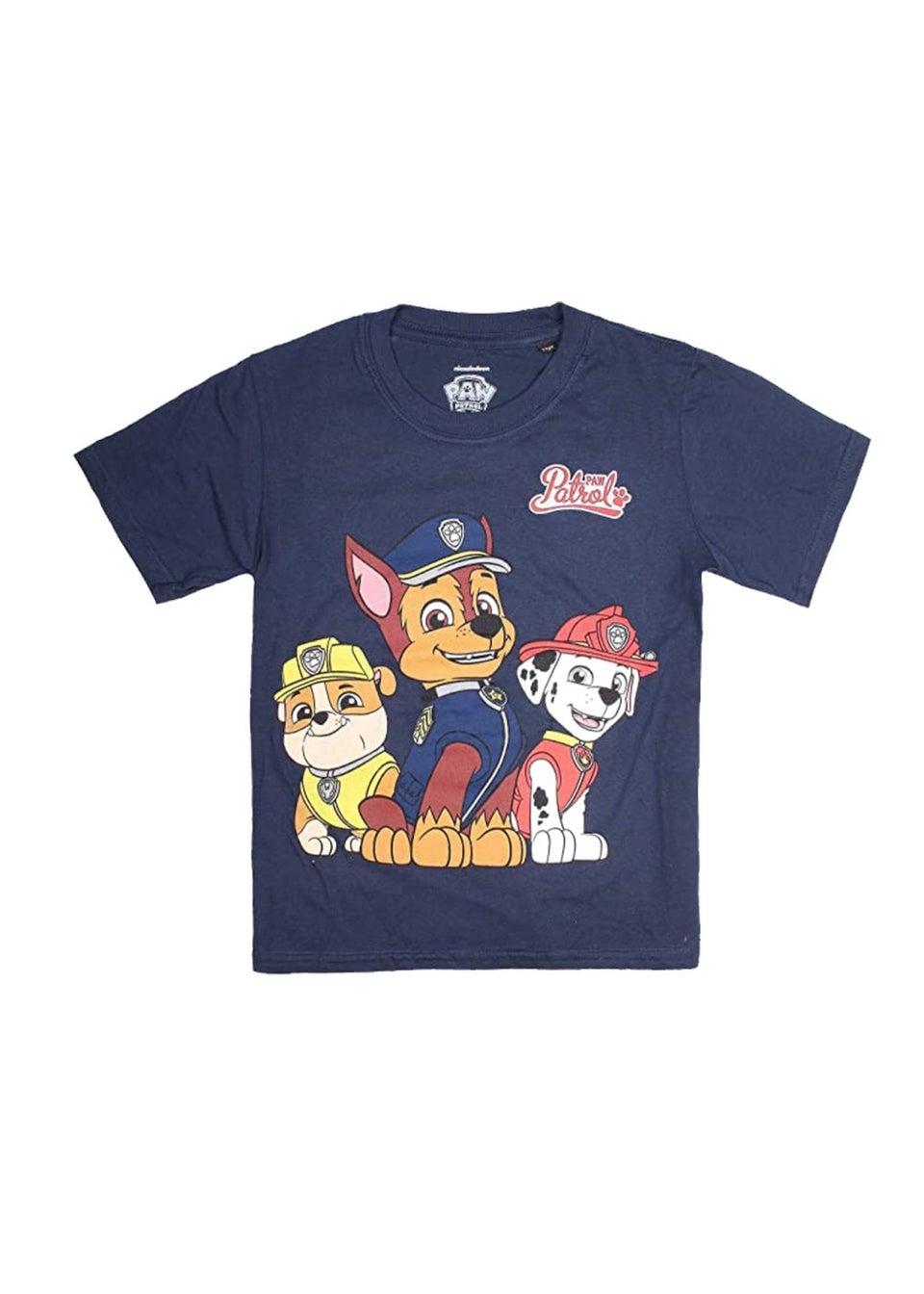 Paw Patrol Kids Navy Group T-Shirt