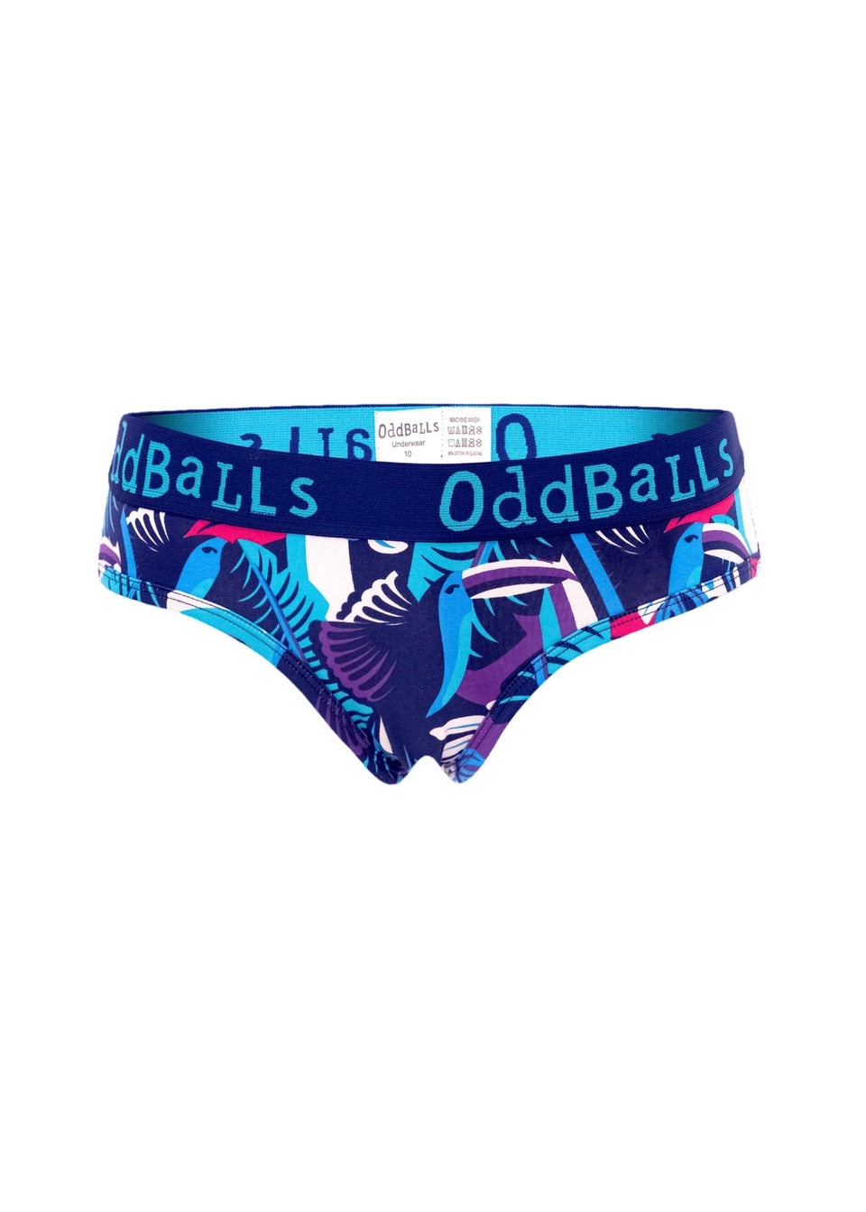 OddBalls Blue Toucan Briefs