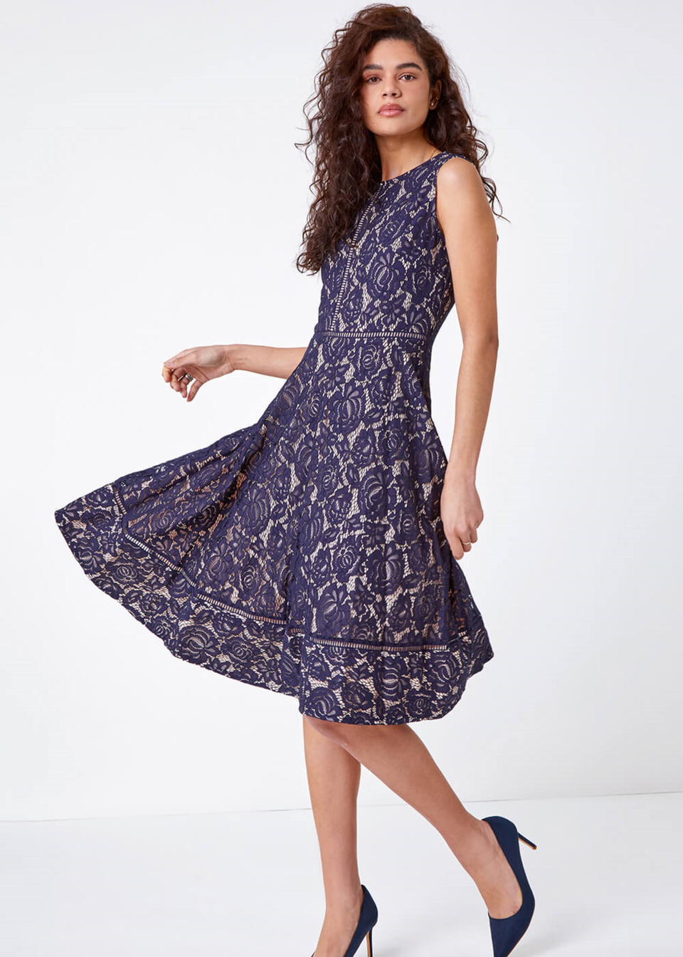 Roman skater dress sales