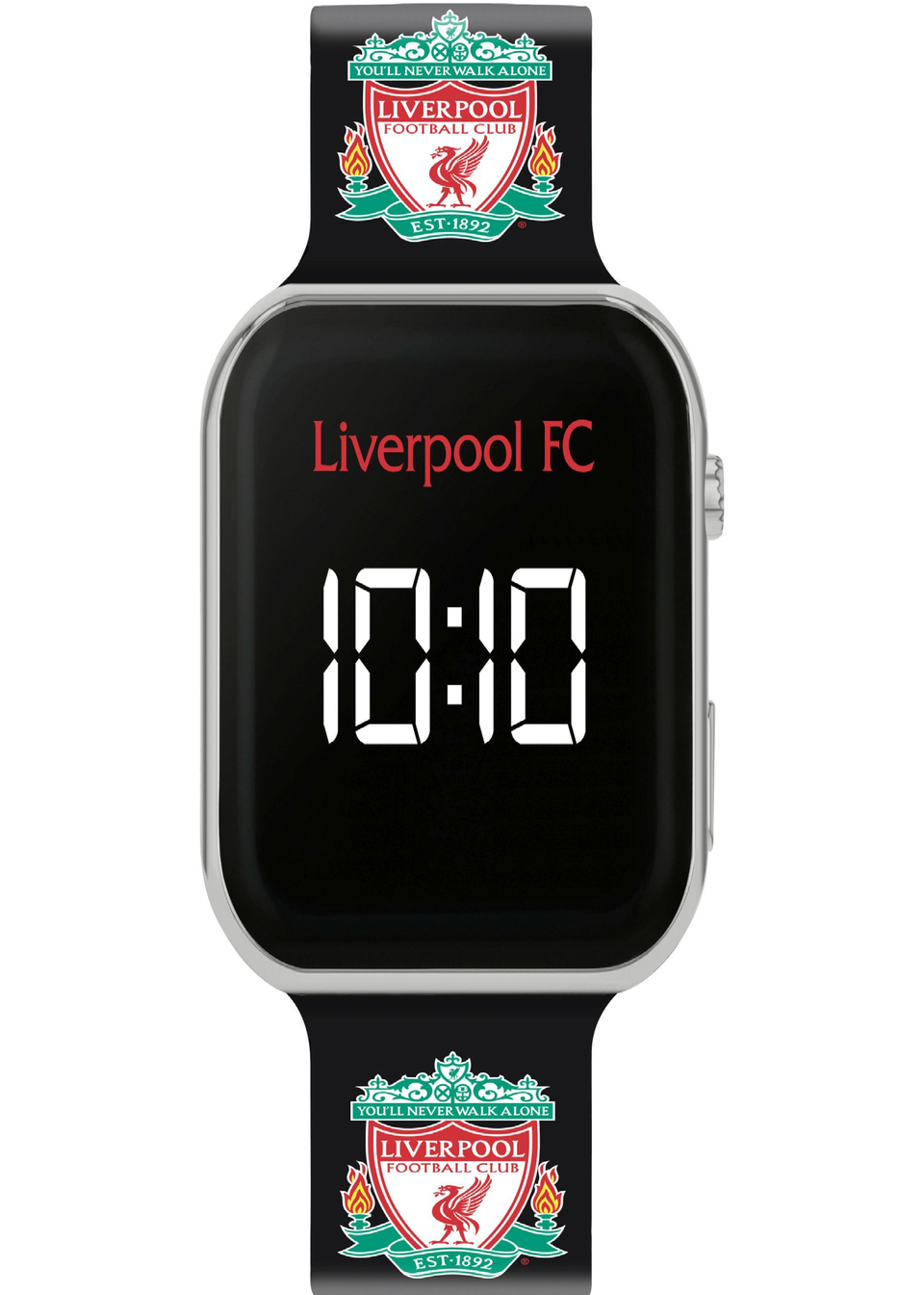 Liverpool Football Club Official Black LED Watch