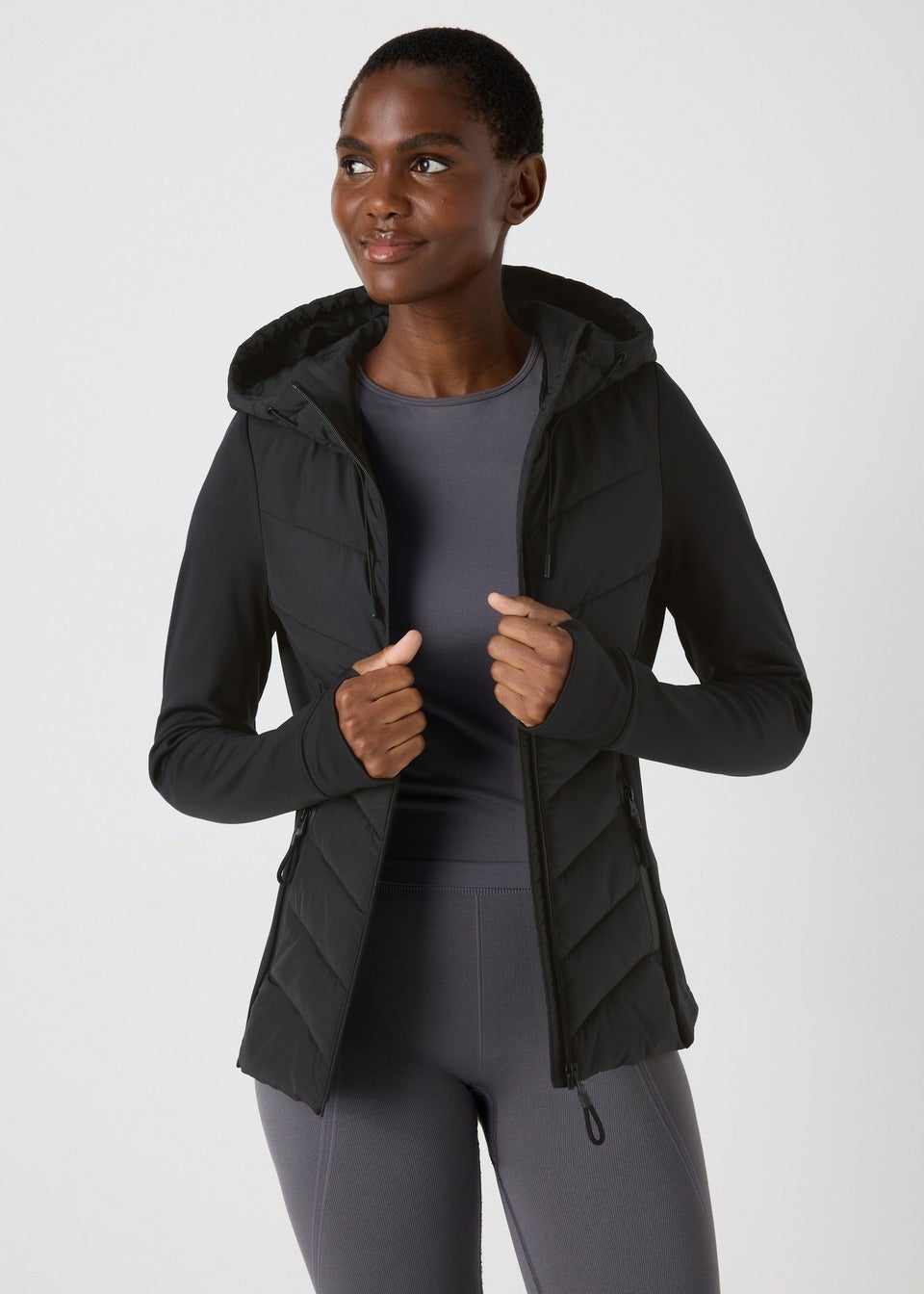 Matalan women's coats with hood discount