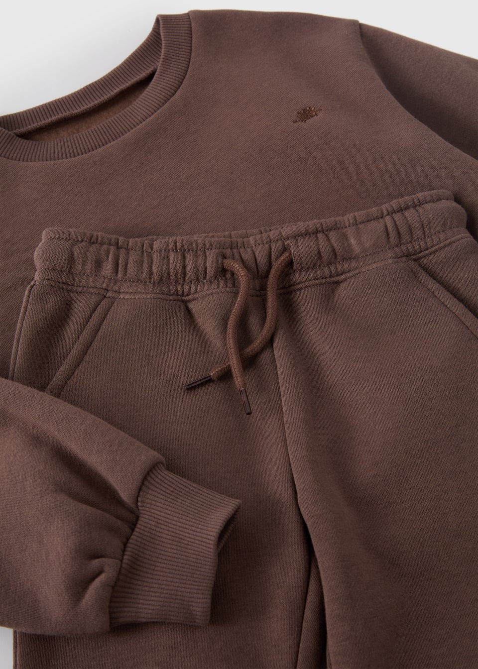 Childrens brown sweatsuit store