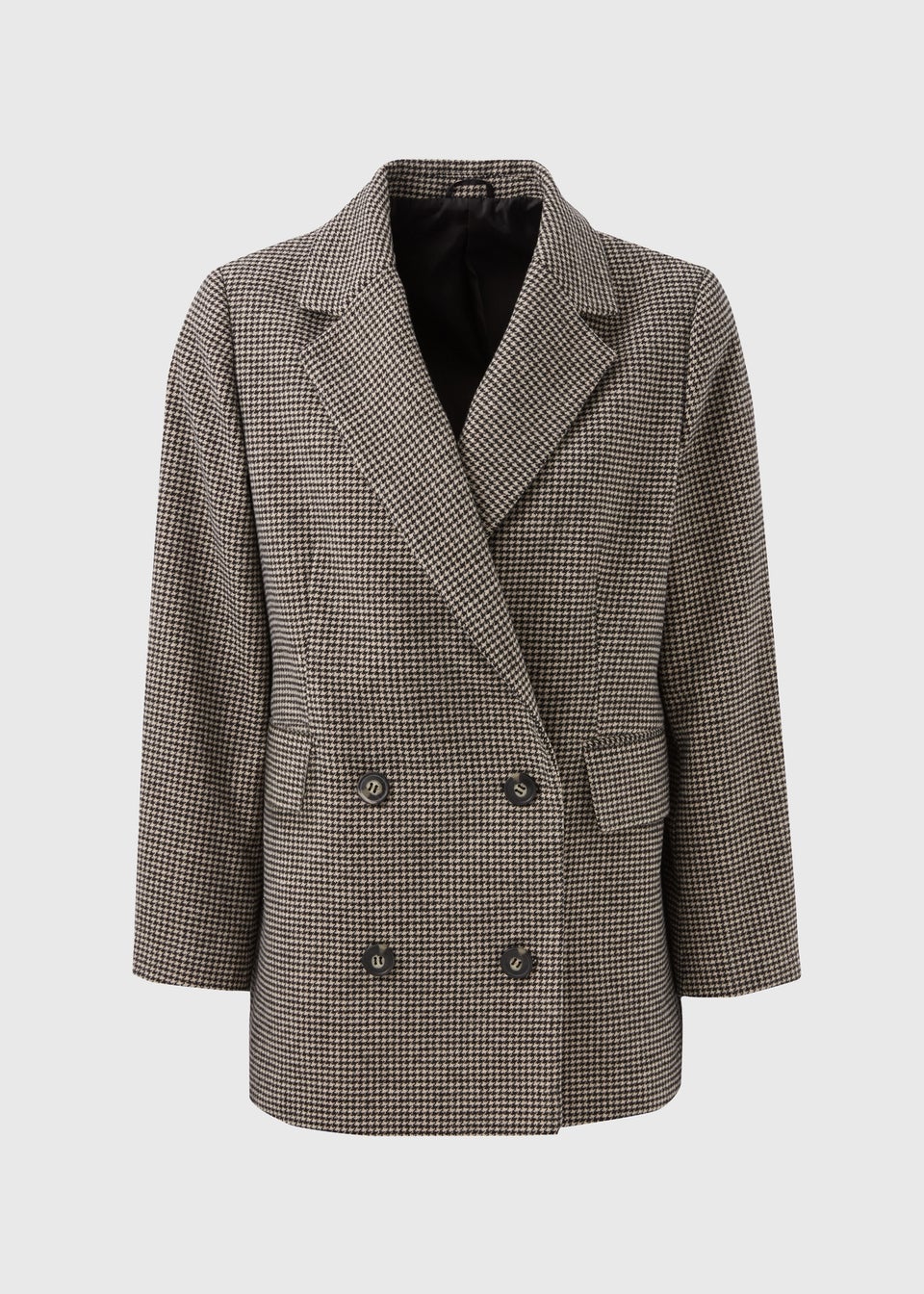 Papaya Petite Black Check Blazer Matalan