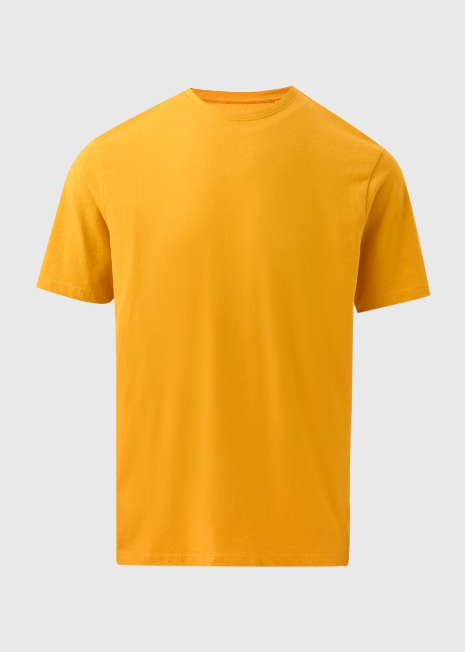 Plain t shirt golden yellow shop