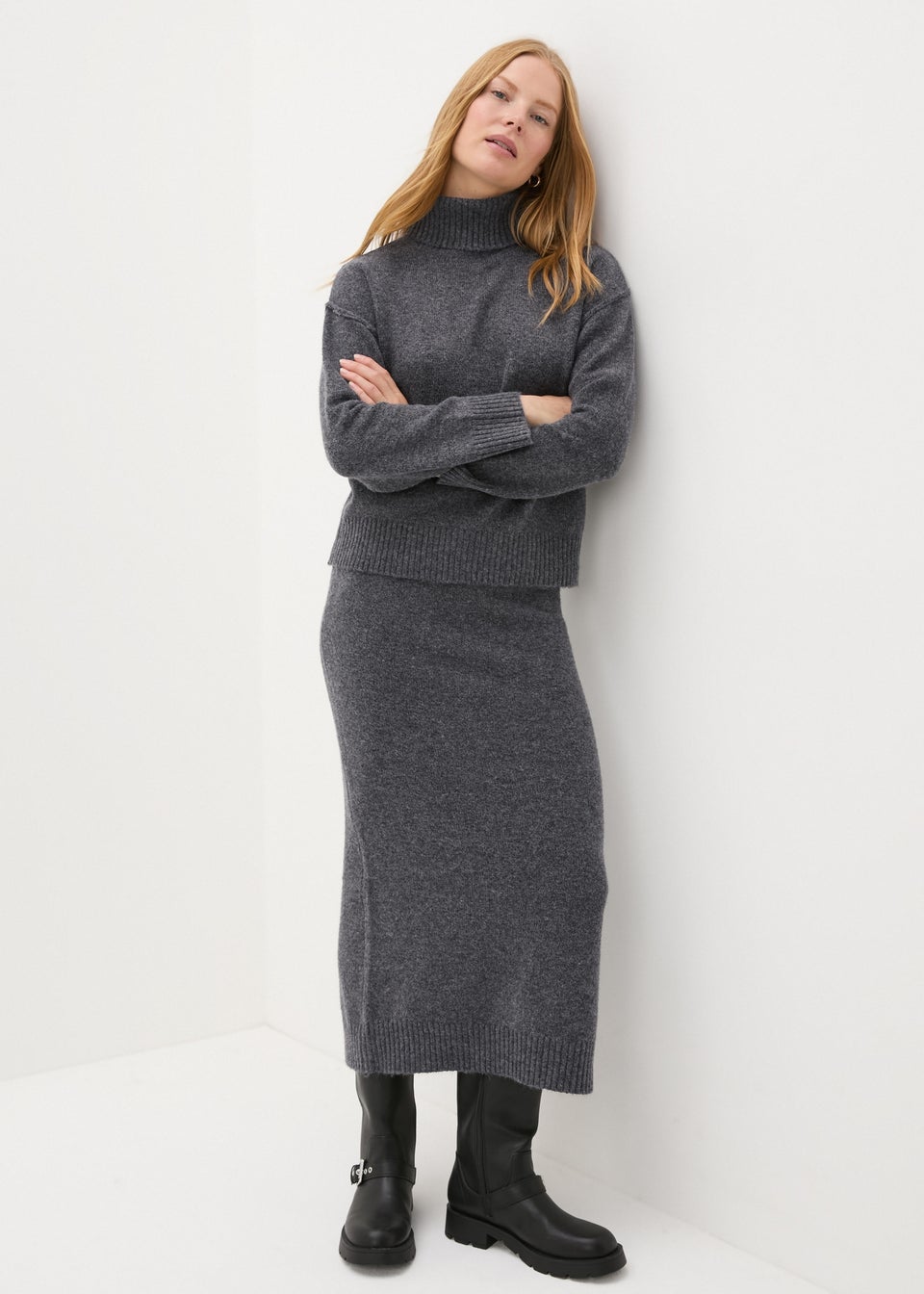 Matalan grey pencil skirt clearance
