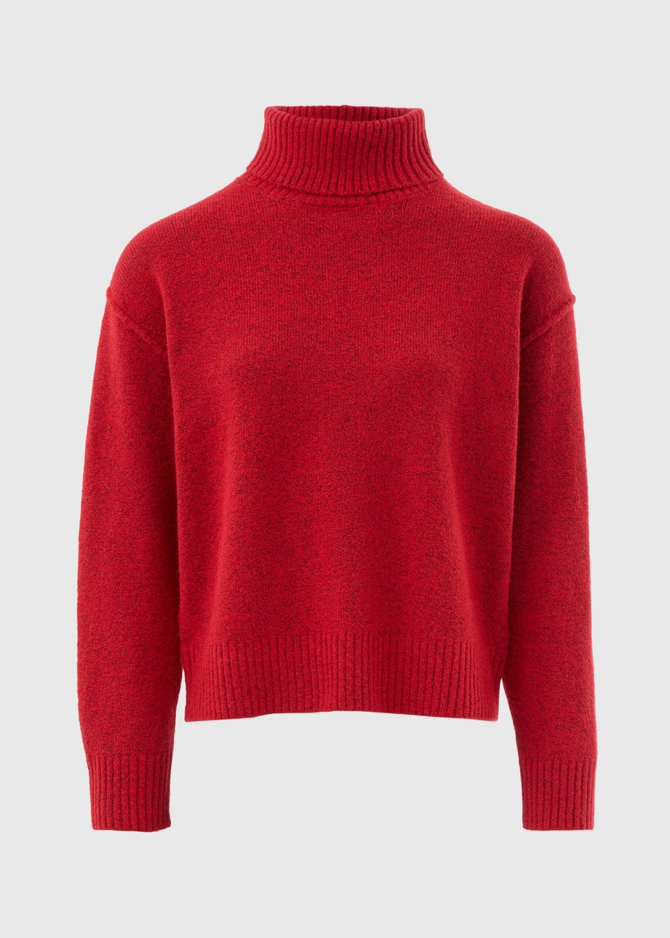 Red Roll Neck Jumper Matalan