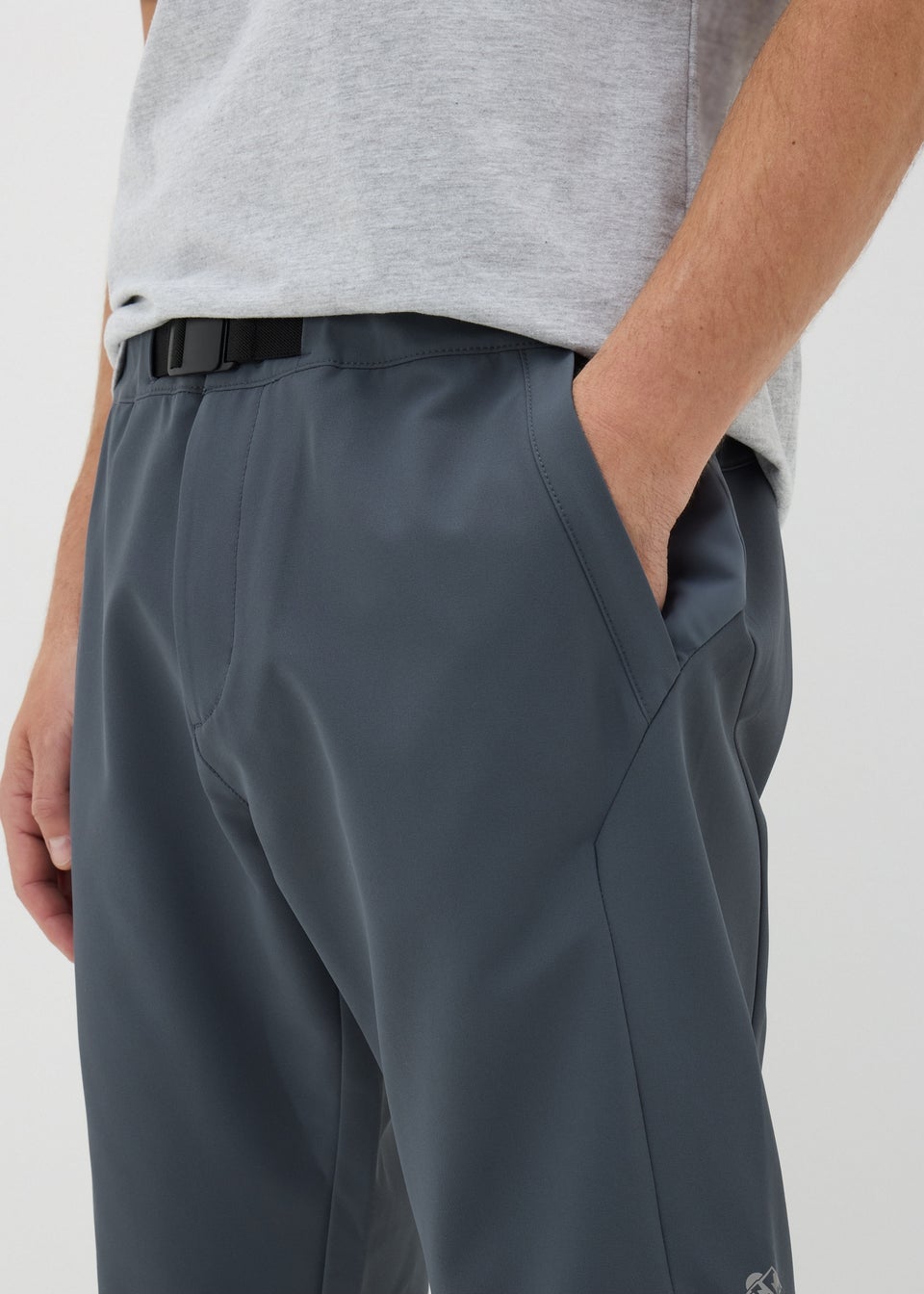 Grey Fleece Lined Trek Trousers