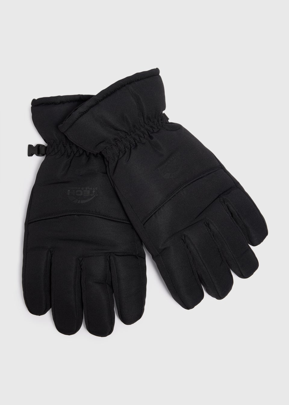 Ski gloves black online