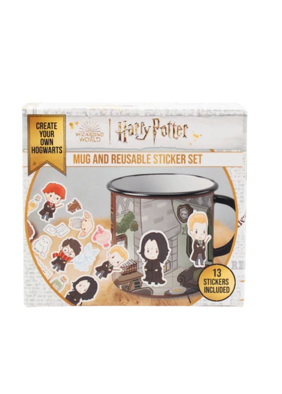Harry Potter Mug & Stickers - Enamel