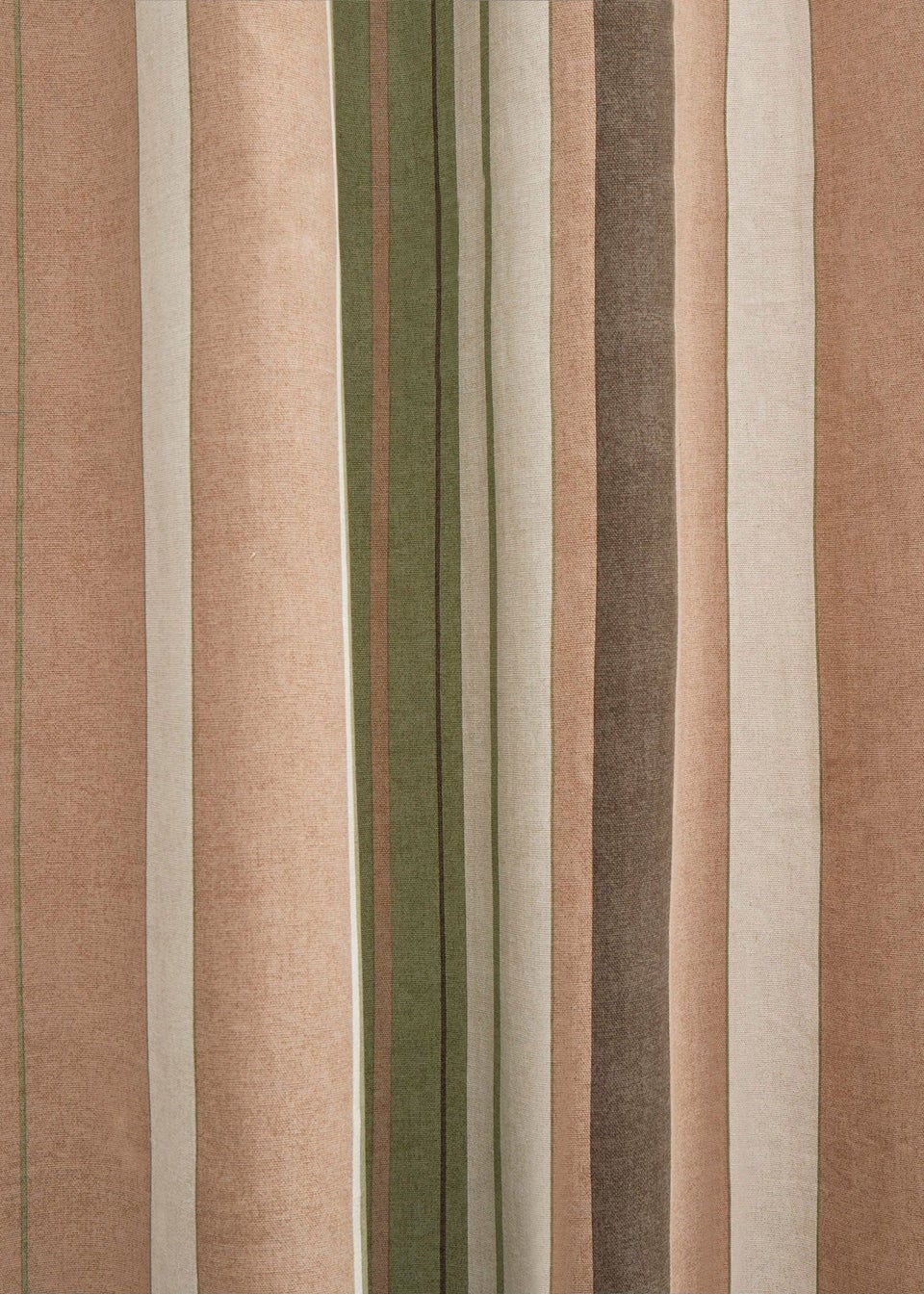 Fusion Whitworth Stripe Green Eyelet Curtains