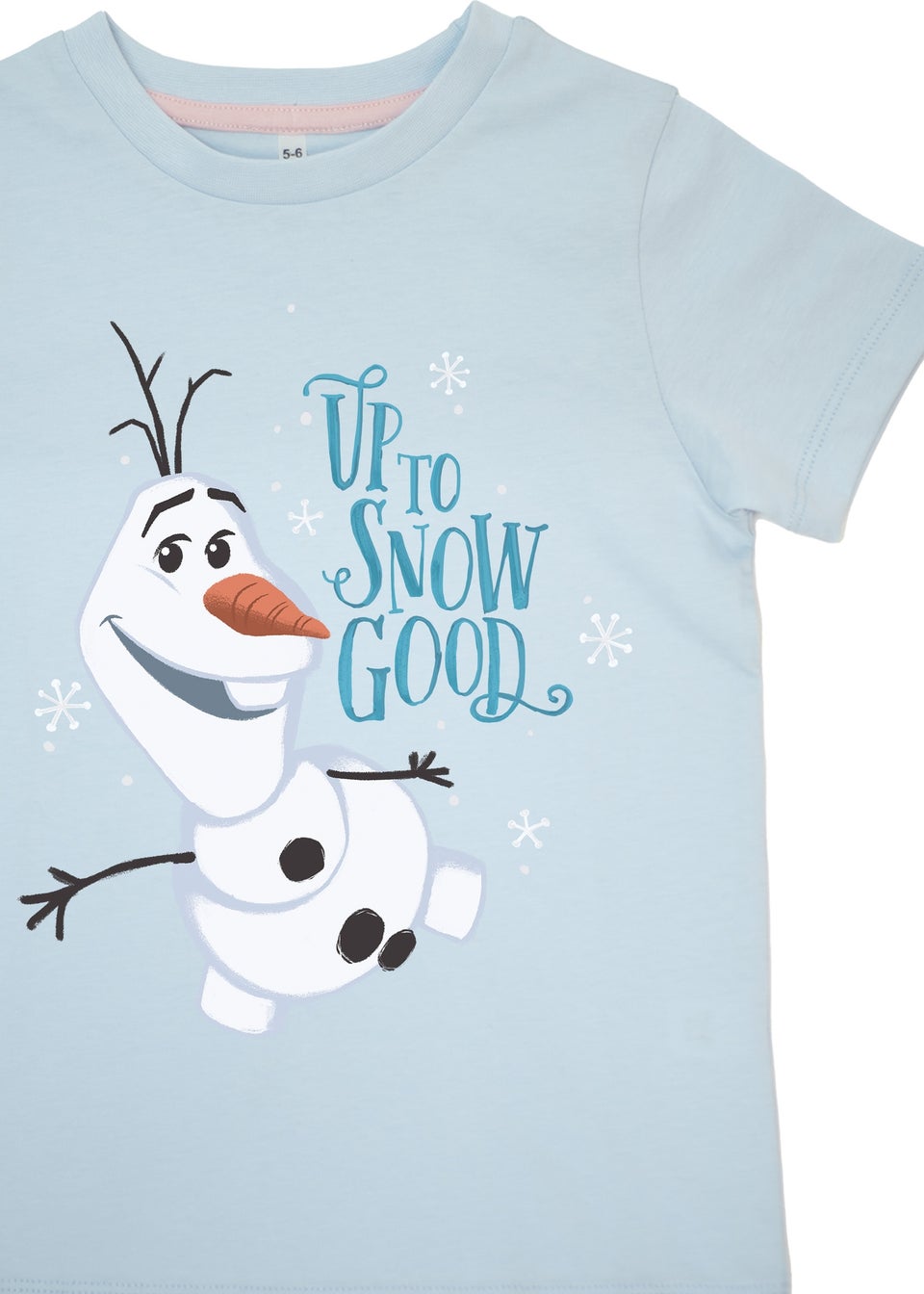 Disney Kids Baby Blue Stars Frozen Olaf Snow Pyjamas (3-8 Years)