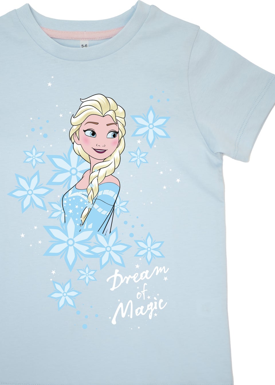 Disney Frozen Dream of Magic Kids Baby Blue Stars Pyjamas (3-8 Years)