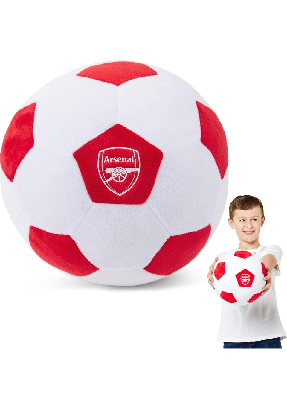 Arsenal FC Plush Size 5 Football
