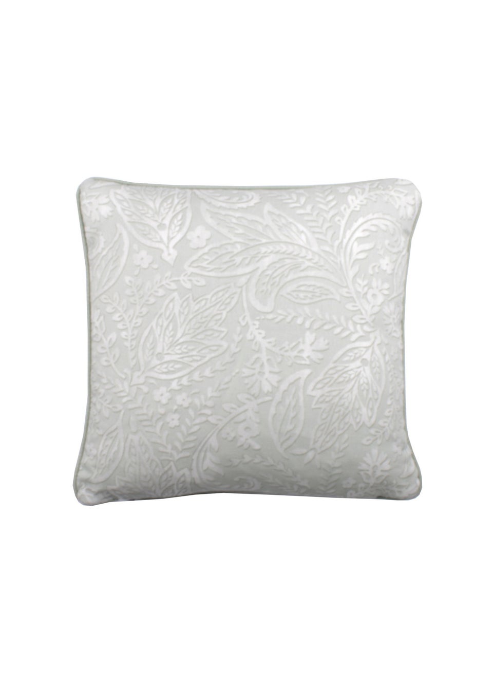 Dreams & Drapes Aveline Green Filled Cushion (43cm x 43cm)