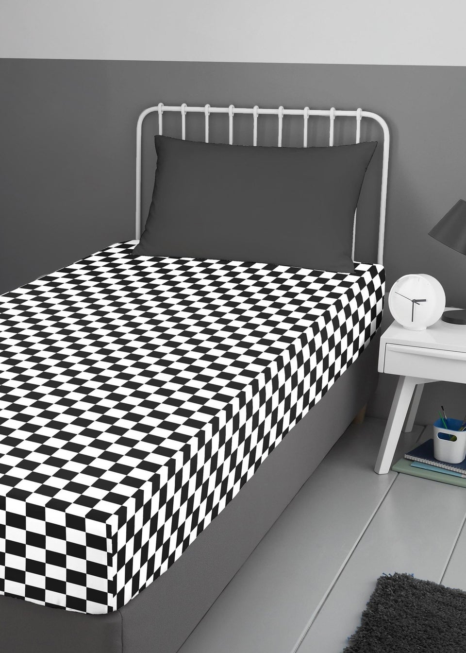 Bedlam Beckett Stripe Fitted Bed Sheet (25cm)