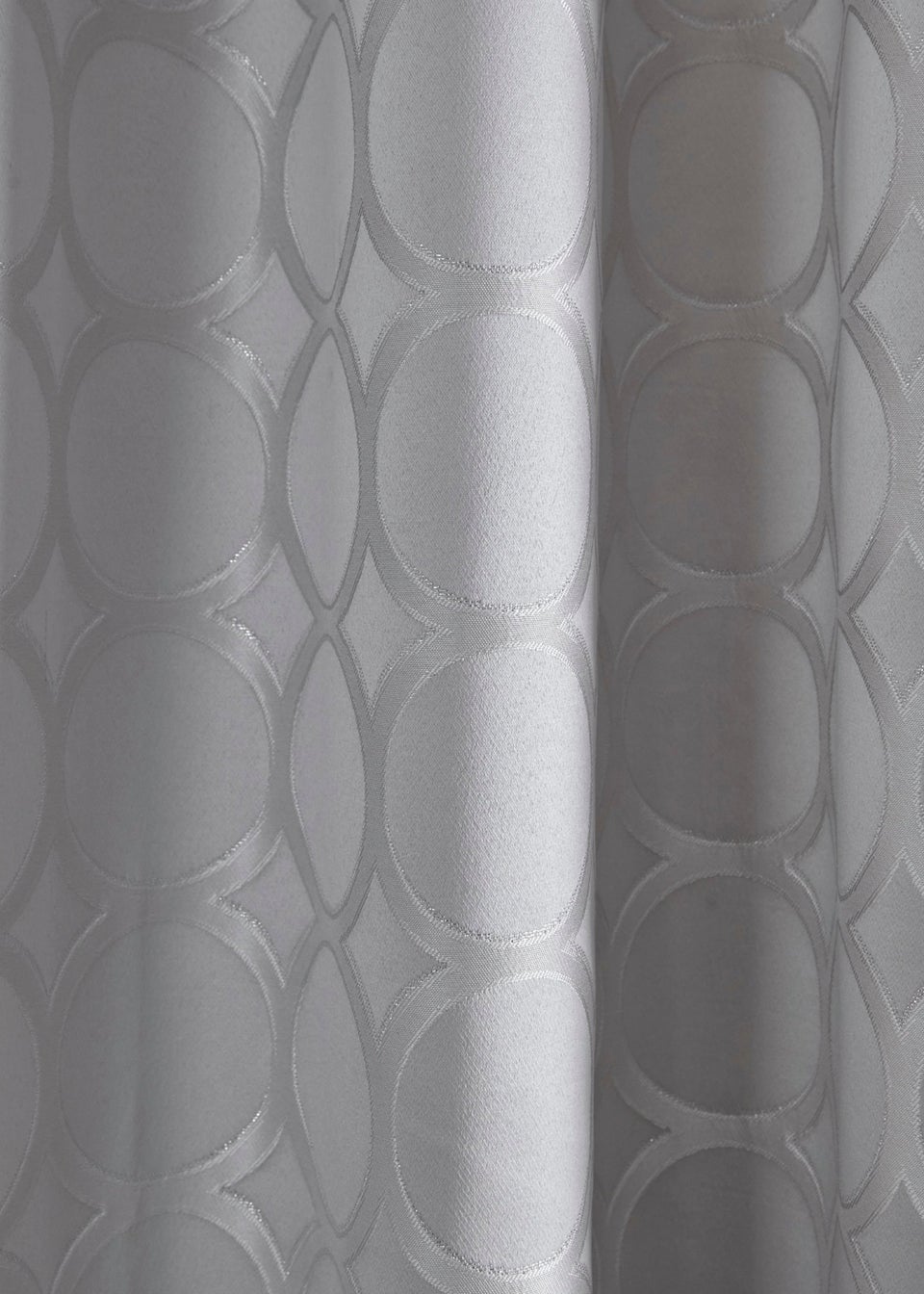 Appletree Boutique Cassina Silver Eyelet Curtains