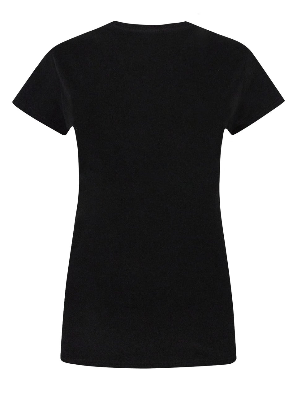 AC/DC Black Diamante Logo T-Shirt