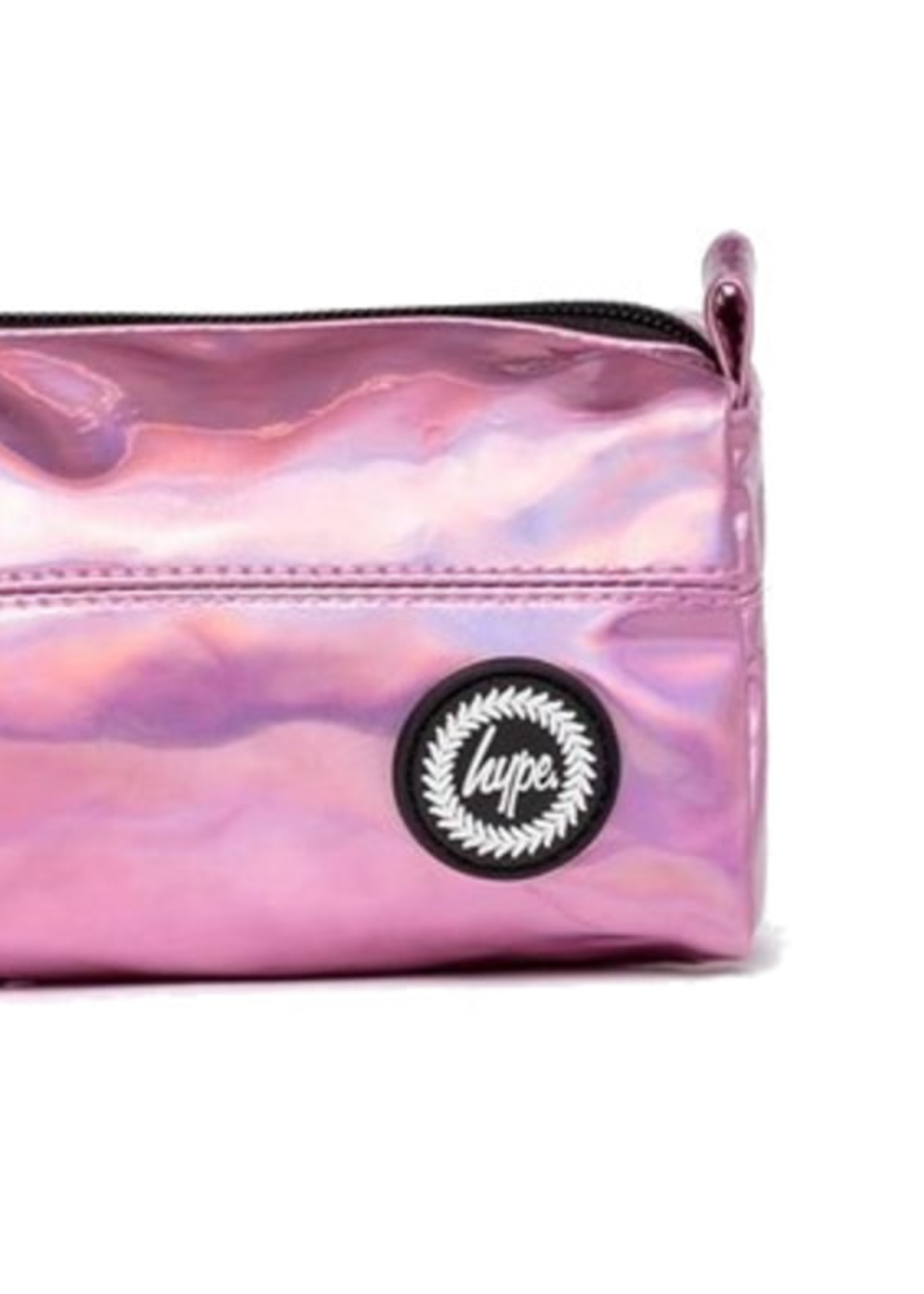 Hype Pink Holographic Pencil Case