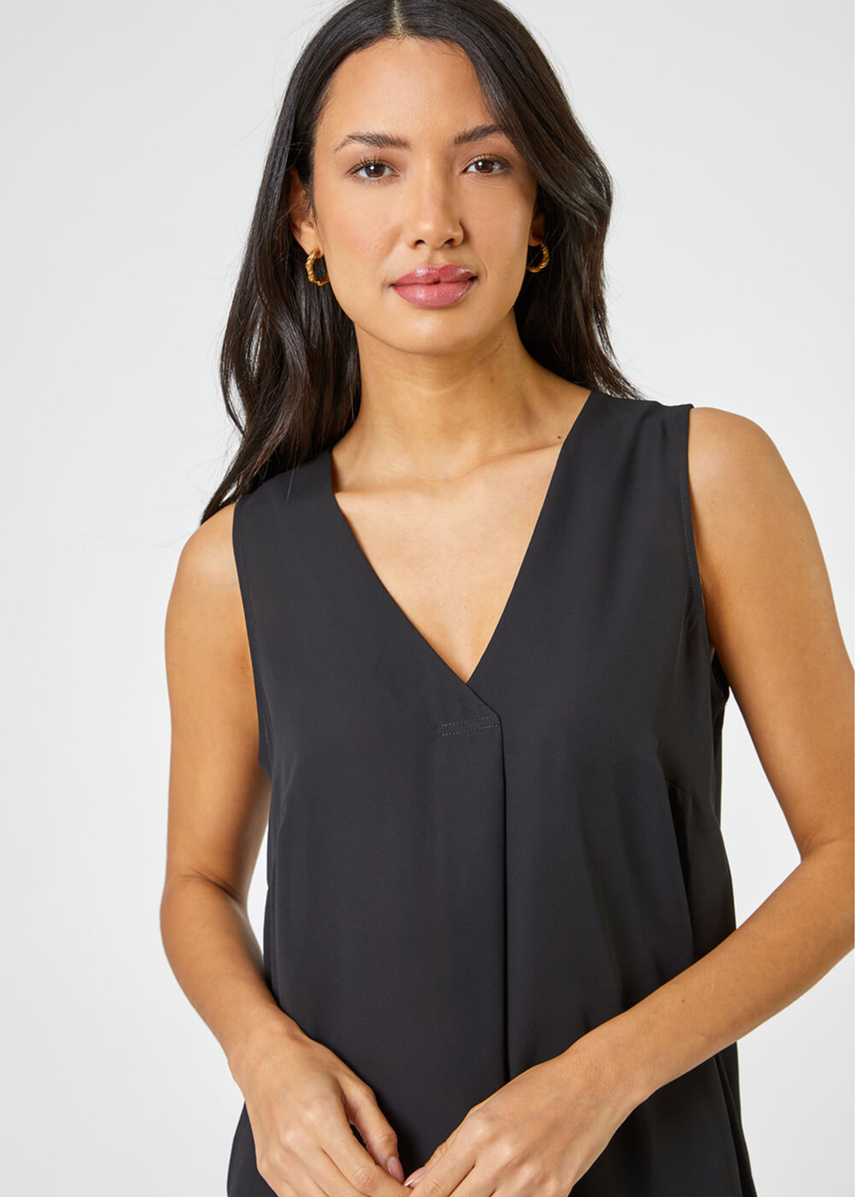 Black tunic tank top clearance