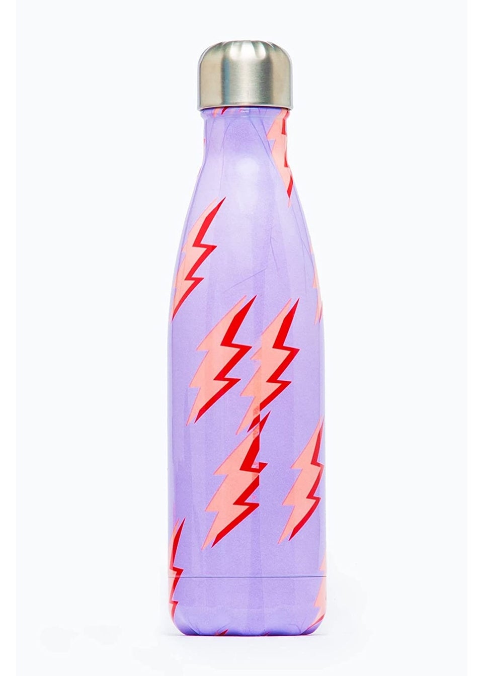 Hype Lilac Lightning Metal Water Bottle (500ml)