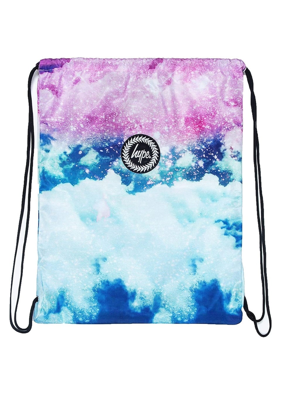 Hype Multi Glitter Skies Drawstring Bag