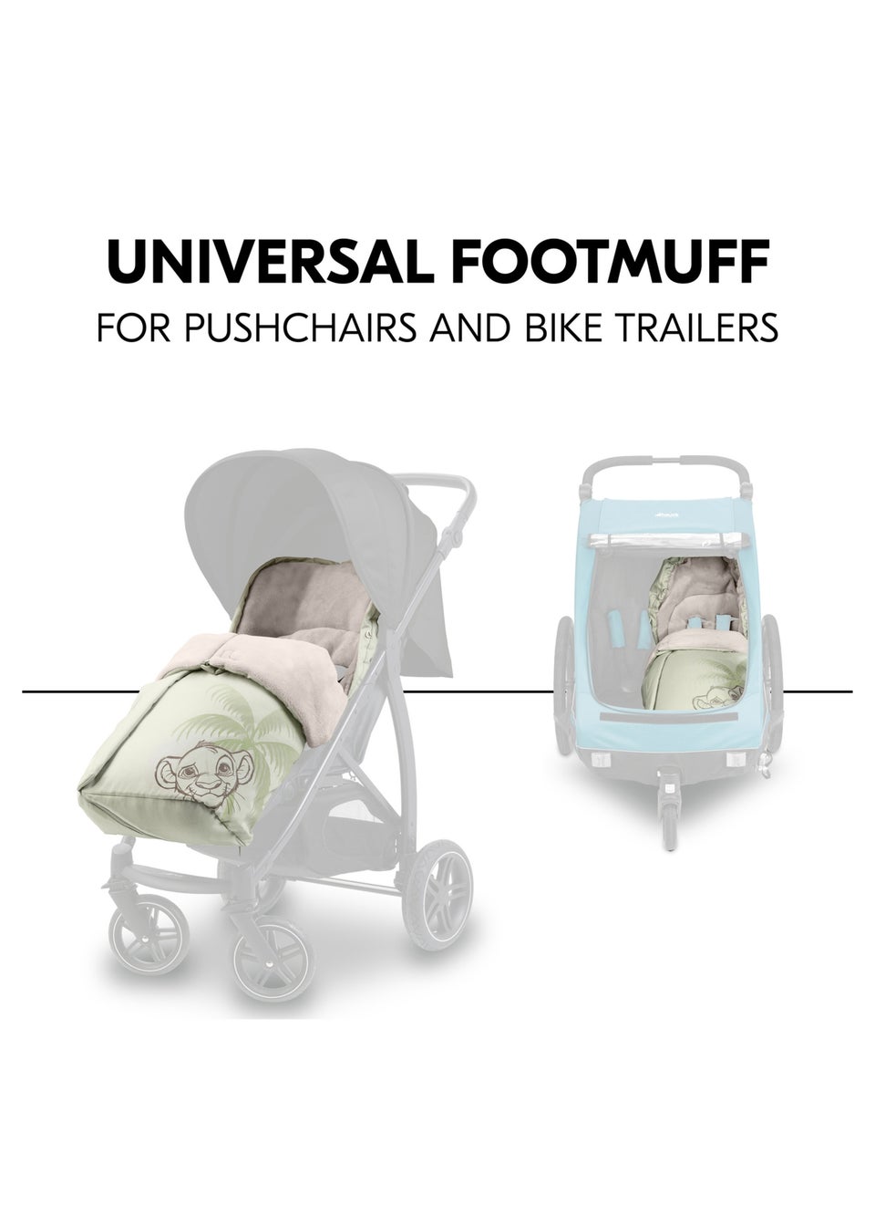 Hauck Simba Olive Footmuff