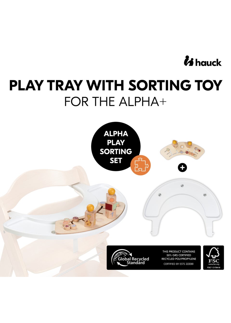 Hauck Giraffe Alpha Play Sorting Set